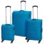 Sada cestovných kufríkov 3 ks modrá