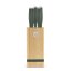 Sada nožů se stojanem BAMBOO 6 ks Matte Green Collection