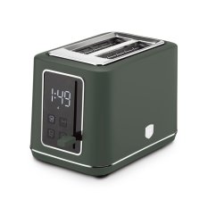 Prăjitor de pâine digital din oțel inoxidabil, Colecția Verde Mat