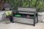 Bancă de grădină Keter Deco Garden Bench, culoare Storm grey