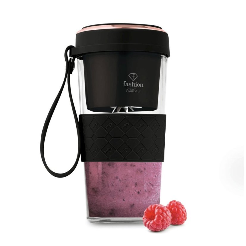 Přenosný smoothie mixér USB-C Black Rose Collection