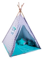 Toy G21 Cort Teepee Lake Kingdom, turcoaz