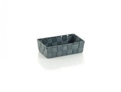 Koš ALVARO PP, šedá 23x15x6cm Koš ALVARO PP, šedá 23x15x6cm