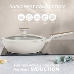 Pánev s poklicí s titanovým povrchem 24 cm Sahara Nordic Collection Pánev s poklicí s titanovým povrchem 24 cm Sahara Nordic Collection