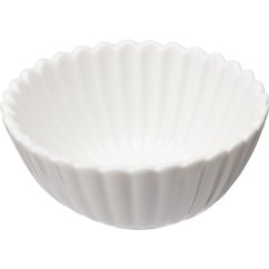 Miska na pochutiny porcelán sada 6 ks kruh reliéfní