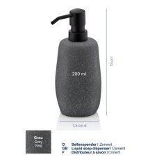Dávkovač mýdla RODA kámen