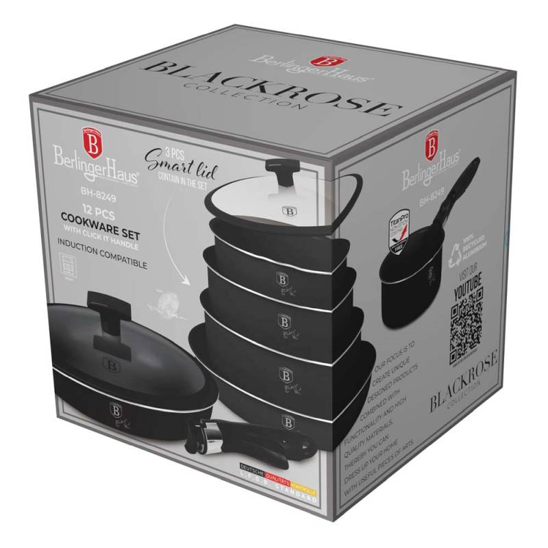 Sada nádobí s titanovým povrchem 12 ks Monaco Collection