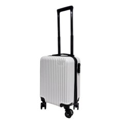 Cestovný kufor 29 litrov biely