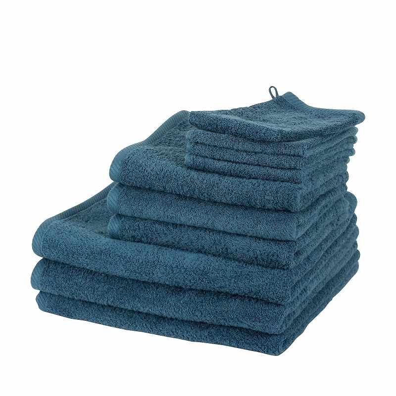 Ručník pro hosty Ladessa 100% bavlna kouřově modrá 30,0x50,0cm