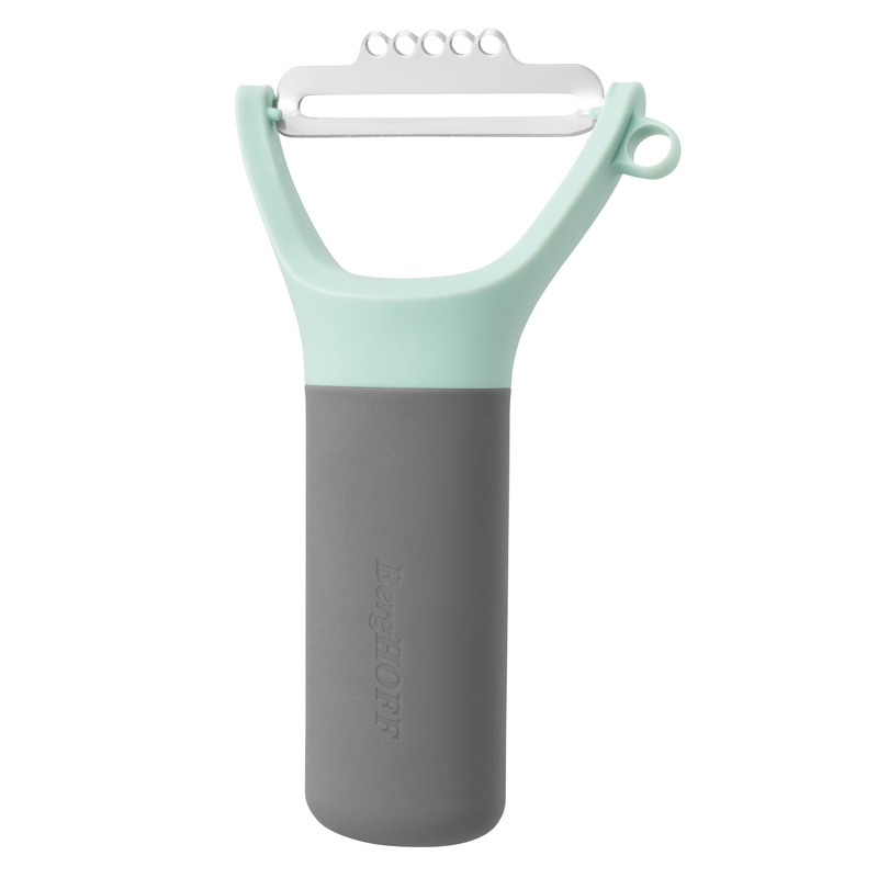 Škrabka s priečnou čepeľou a nožom na kôru LEO