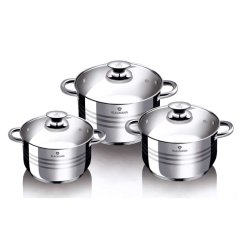 Sada nádobí nerez 6 ks Gourmet line