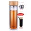 Skleněná láhev termoska borosilikátové sklo 450 ml