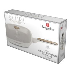 Grilovací pánev s titanovým povrchem a poklicí 28 cm Sahara Nordic Collection