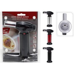 Flambovací pistole stříbrná 16 cm Flambovací pistole stříbrná 16 cm