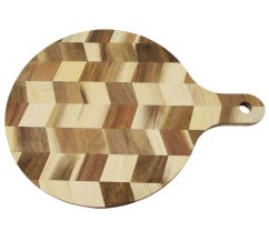 Doštička servírovacia agátové drevo 40x30x1, 5cm