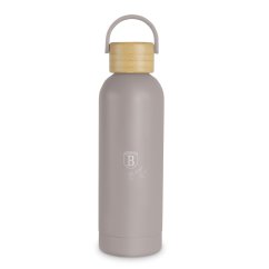 Termoska nerez s bambusovým víčkem 05 l Taupe Collection