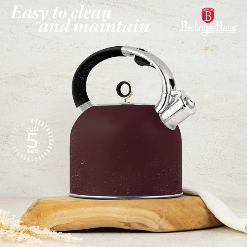 Konvice se skleněným víkem 3 l Leonardo Collection