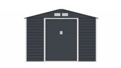 Casuta de gradina G21 GAH 706 - 277 x 255 cm, antracit