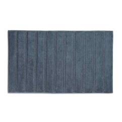 Kúpeľňová predložka Megan 100% bavlna dymovo modrá 100,0x60,0x1,6cm