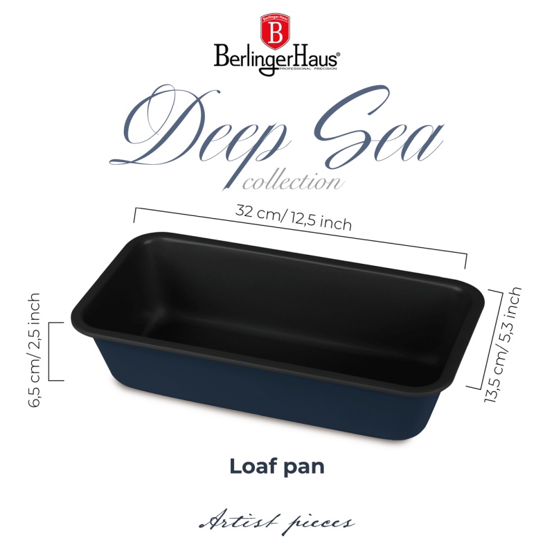 Forma na biskupský chlebíček s titanovým povrchem Deep Sea Collection