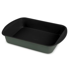 Plech na pečení hluboký s titanovým povrchem 40 x 28 cm Matte Green Collection