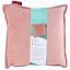 Almohada eléctrica calefactada USB 45 x 45 cm rosa