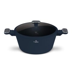 Kastrol s titanovým povrchem a poklicí 28 cm Deep Sea Collection