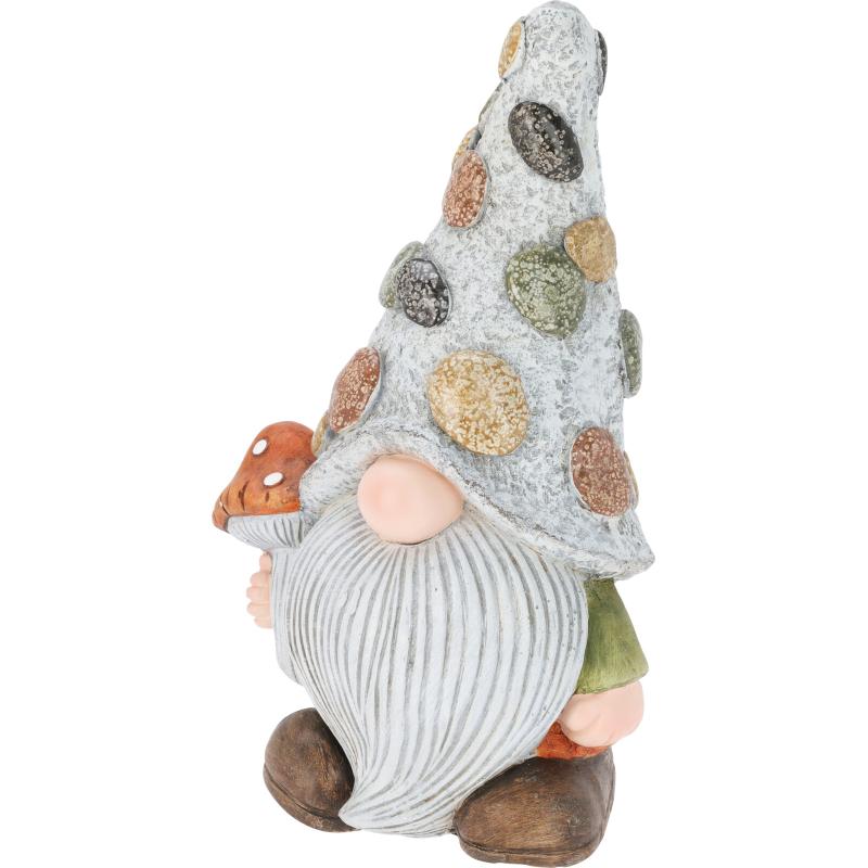 Pitic decorativ de grădină cu ciupercă 23 cm