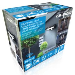 Juego de 2 apliques LED solares