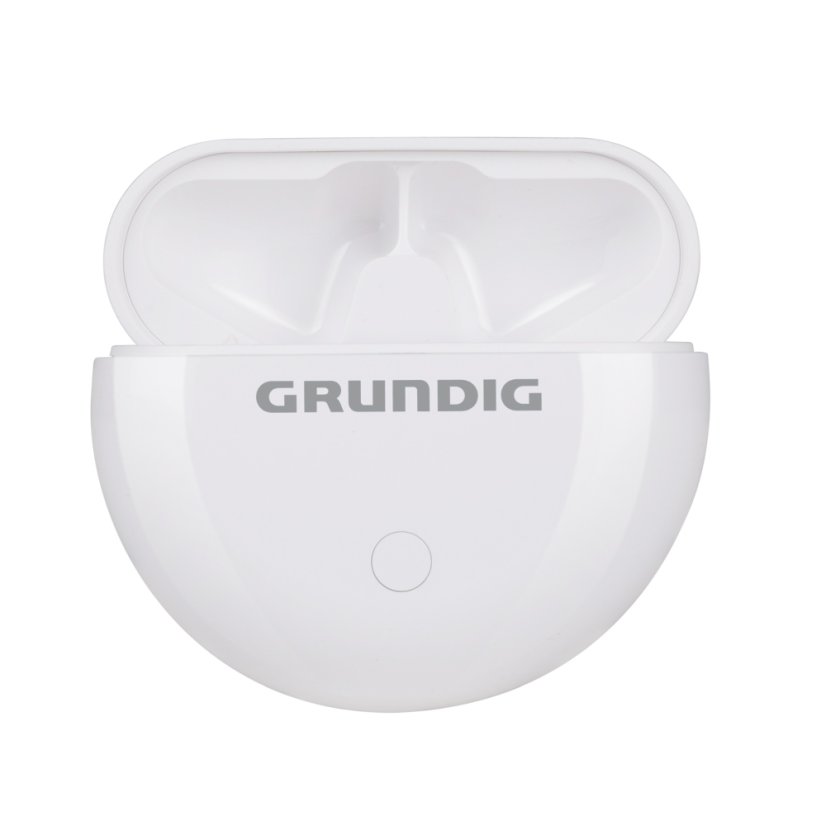Bezdrátová bluetooth sluchátka GRUNDIG 350mAh bílá