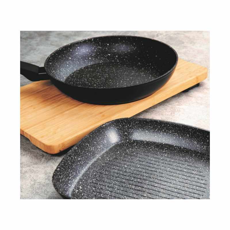 Grilovacia panvica Marburg s mramorovým povrchom 28 cm