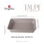 Plech na pečení hluboký s titanovým povrchem 40 x 28 cm Taupe Collection