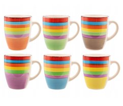 Set căni de cafea și ceai 6 350 ml IBIZA