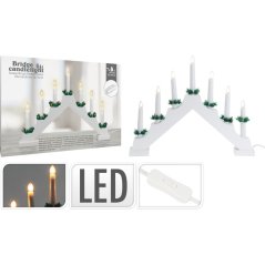 LED svícen 7 svíček