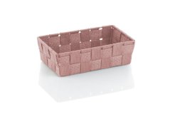 Košík Alvaro plast starorůžová 23x15 cm Košík Alvaro plast starorůžová 23x15 cm