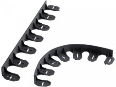 Bordur ascuns Prosperplast 4,5 cm x 4,8 m negru Bordur ascuns Prosperplast 4,5 cm x 4,8 m negru