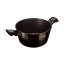 Kastrol s mramorovým povrchem 24 cm Shiny Black Collection 2 poklice