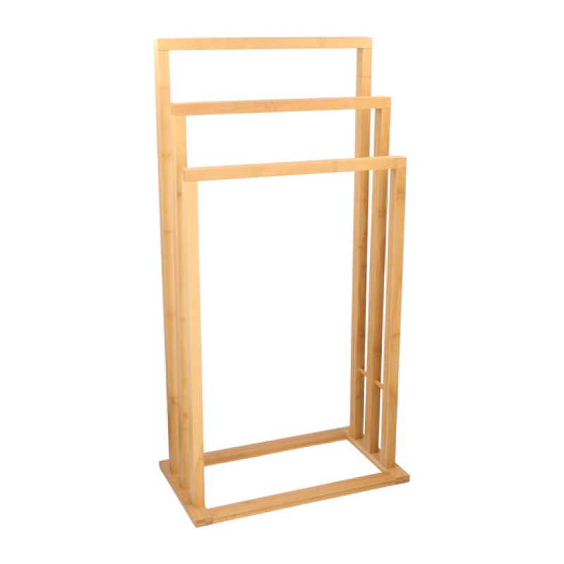 Držiak na uteráky bambus 42x24x81, 5cm