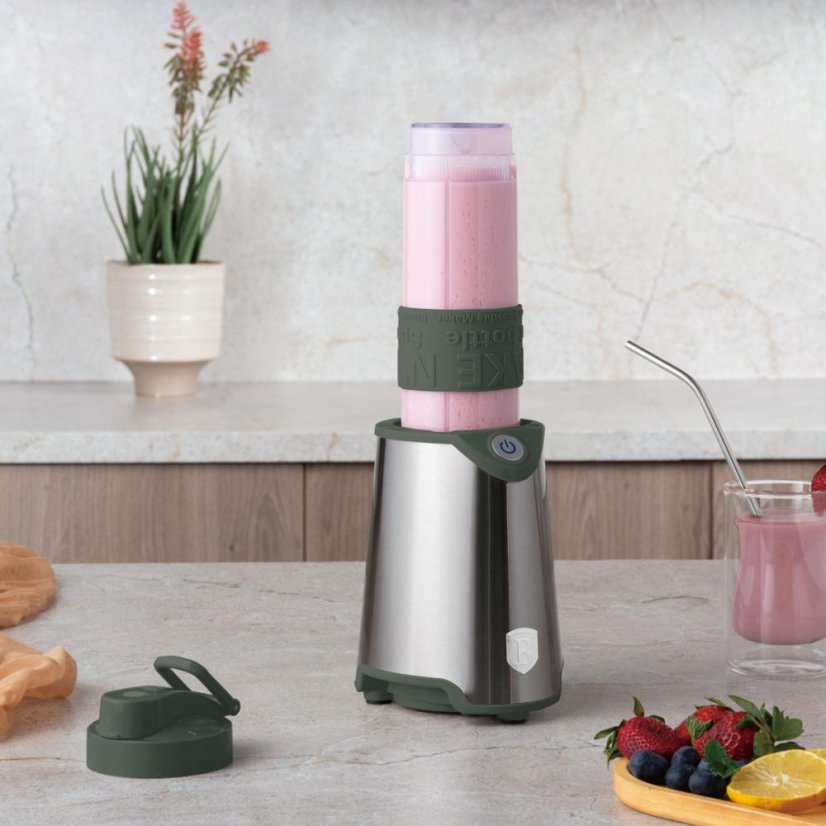 Mixér smoothie maker s lahví Matte Green Collection