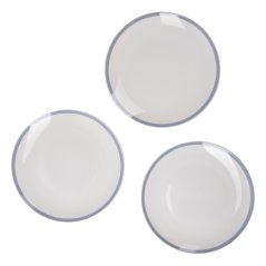 Talíř jídelní sada 3 ks NOIA 26 cm