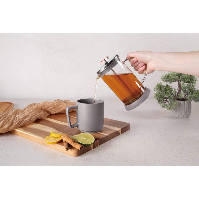 Konvice na čaj a kávu French press 600 ml Taupe Collection