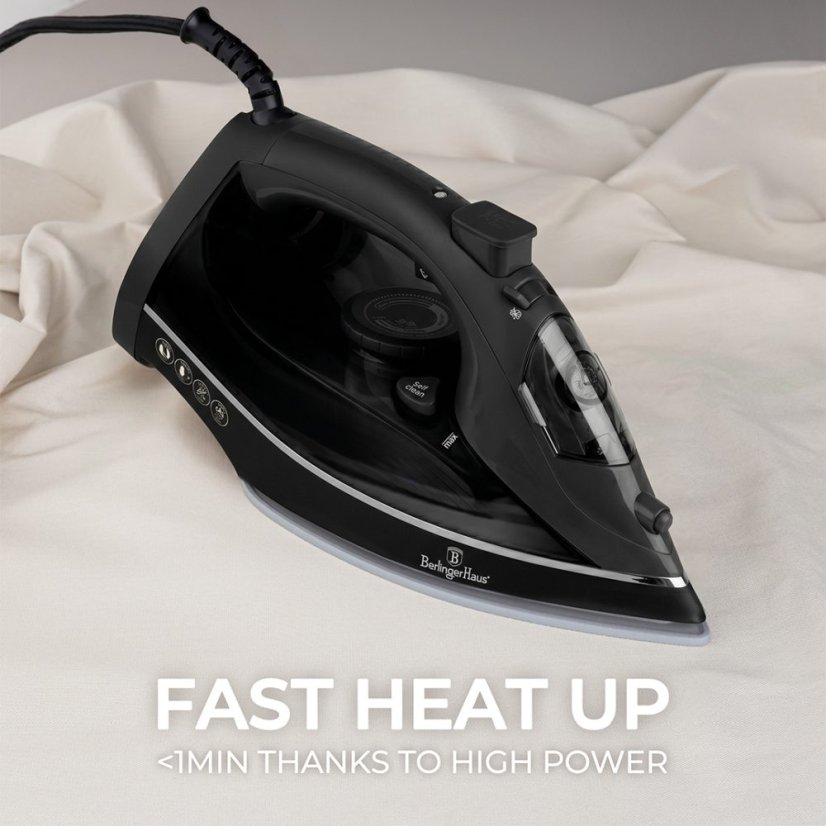 Parová žehlička 2200 W z kolekcie Matte Black