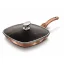 Pánev grilovací s mramorovým povrchem a poklicí 28 cm Rosegold Metallic Line