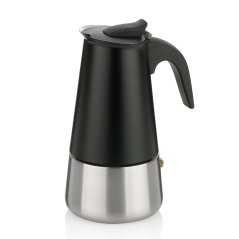 Konvice na espresso Ferrara nerez černá 19,5 cm 10,0 cm 300,0 ml Konvice na espresso Ferrara nerez černá 19,5 cm 10,0 cm 300,0 ml