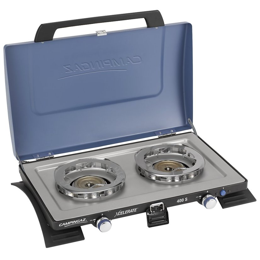 400-S STOVE - dvouplotýnkový vařič na PB lahve (2 x 2200 W / 6 kg)
