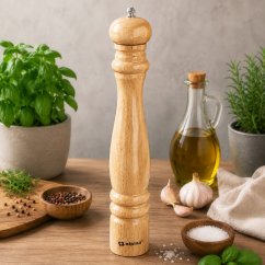 Mlýnek na pepř a sůl dřevěný 36 cm