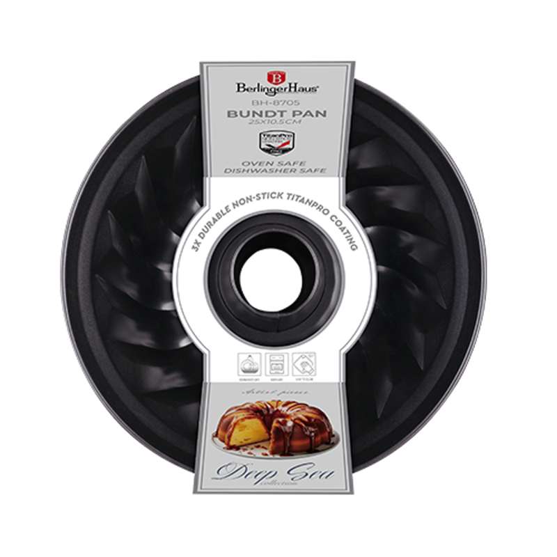 Forma na bábovku s titanovým povrchem 25 cm Deep sea Collection