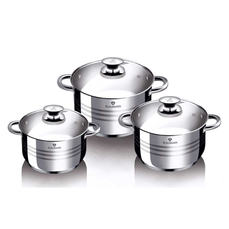 Sada nádobí nerez 6 ks Gourmet line