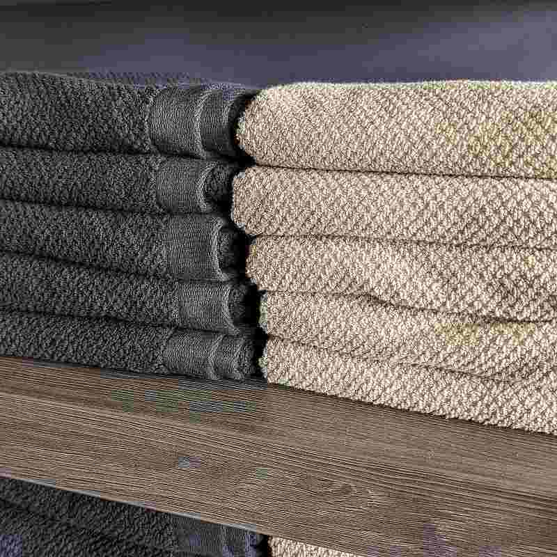 Osuška LAVINIA 100% bavlna béžová 70,0x140,0cm