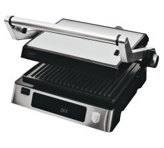 Kontaktní gril elektrický s nepřilnavým povrchem 2000 W Stainless Steel